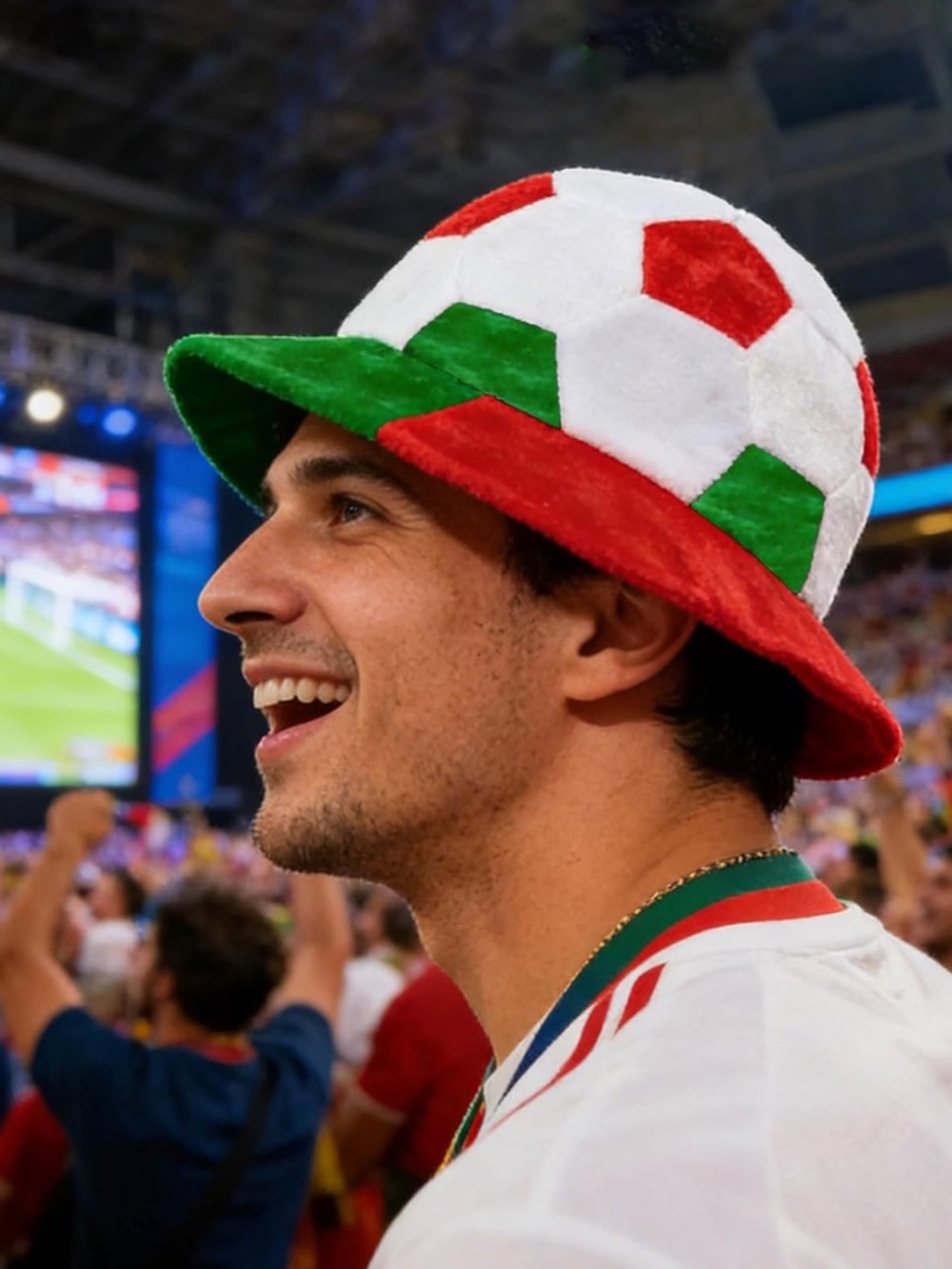 Mexico Soccer Ball hat